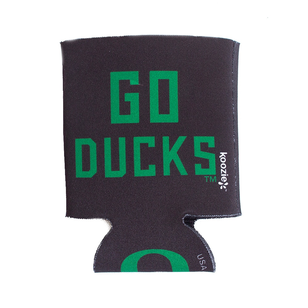 Classic Oregon O, MCM Group, Black, Kitchen Accessories, Home & Auto, Standard Size, Britepix, Koozie, 827977